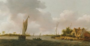 Bateaux dans un estuaire